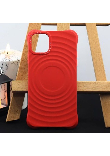 iPhone 13 Pro Max Drop Grain Su Damlası Görünümlü Lüks Silikon Kılıf