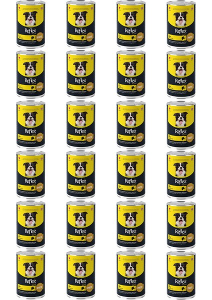 Plus Parça Dana Etli Ezme Yetişkin Köpek Konservesi 395GR - 24 Adet