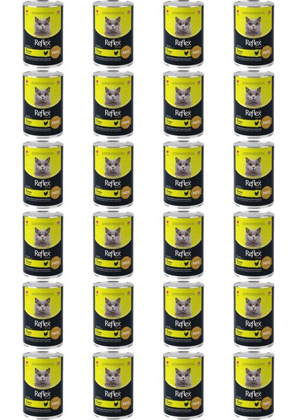 Tavuklu Ezme Kısırlaştırılmış Kedi Konservesi 395GR - 24 Adet