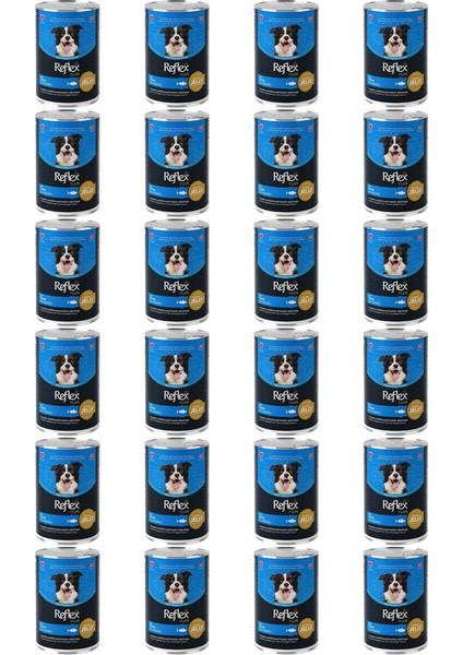 Plus Jöle Içinde Parça Etli Ton Balıklı Yetişkin Köpek Konservesi 400GR - 24 Adet