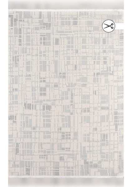Joli GJ08A Hav Toz Vermeyen Yumuşak Dokulu Etnik Desenlere Sahip Modern Halı