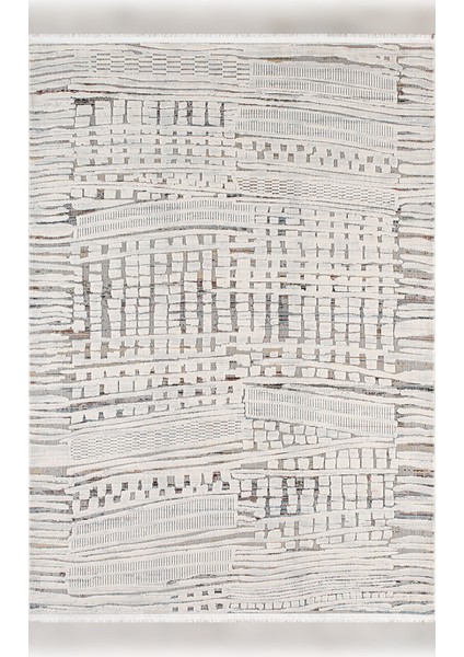 Joli GJ10A Hav Toz Vermeyen Yumuşak Dokulu Etnik Desenlere Sahip Modern Halı