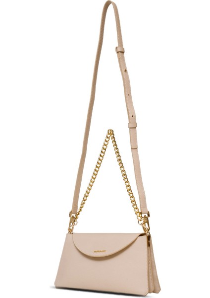 Çapraz Askılı Kadın Çanta Bej Us25118 modelleri