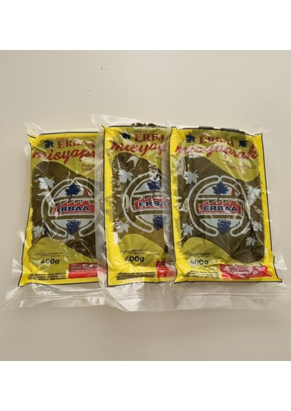 Asma Yaprağı Tokat Erbaa 400 Gram x 3