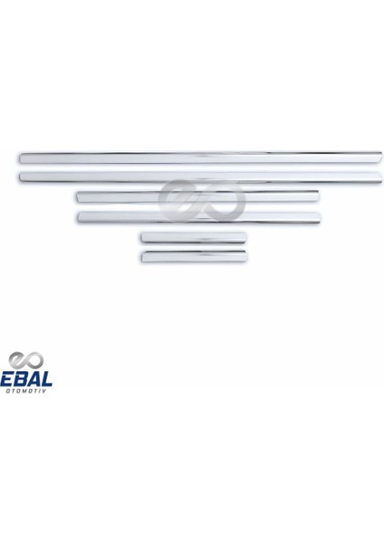 Nissan Micra Krom Cam Çıtası 6 Prç. 2003-2010 Paslanmaz Çelik fiyatları