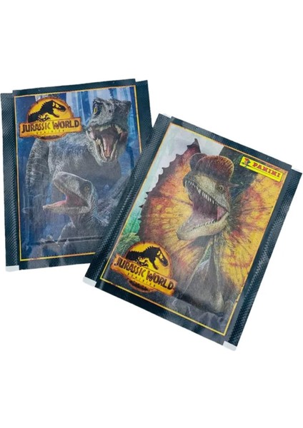 Jurassic World Dominion 15 Paket Çıkartma (60 Stickers+15 Kart) Büyülü Dinazor Dünyası indirimleri