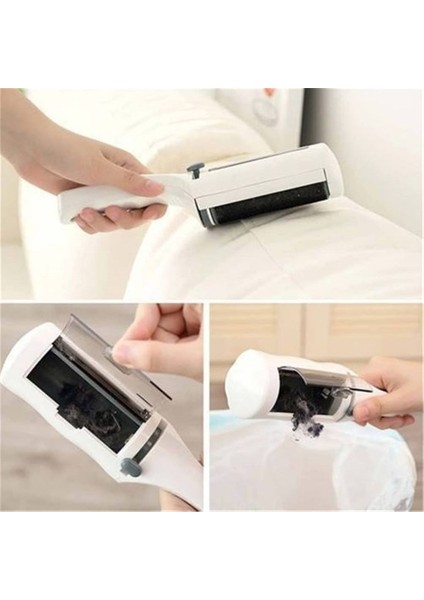 Tnabilir Elektrostatik Hazneli Rulo Şeklinde Evcil Hayvan Tüyü Saç Toplayıcısı fiyatları