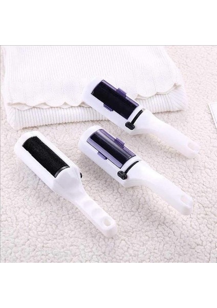 Tnabilir Elektrostatik Hazneli Rulo Şeklinde Evcil Hayvan Tüyü Saç Toplayıcısı indirimleri