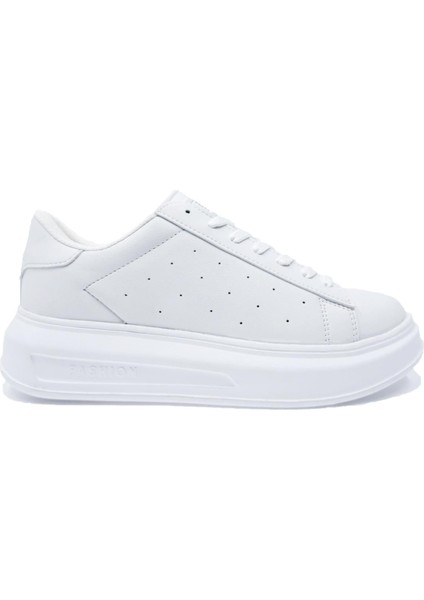 Mcqueen Sneaker Şık ve Rahat Unisex Günlük Spor Ayakkabı Beyaz