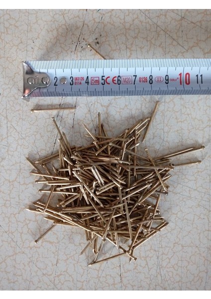 1 Kğ - 3 Cm.lik Tel Çivi-Sarı-Tepesiz-Başsız