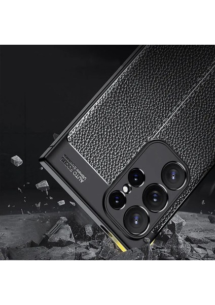 Xiaomi Redmi Note 13 Pro 4g Lacivert Suni Deri Focus Telefon Kılıfı