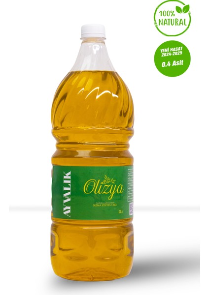 Doğal 2 Litre Zeytinyağı – Ayvalık Zeytinyağı, Soğuk Sıkım, Extra Virgin, Bebekler Için Uygun