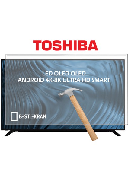Toshiba 43" inç 108 Ekran Koruyucu Smart OLED QLED Android 4K-8K