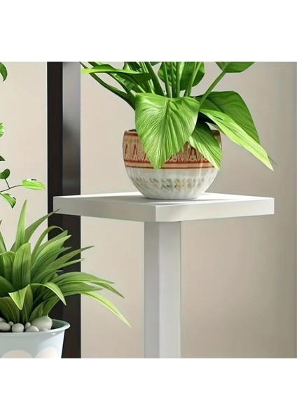 Miami Model Çok Katlı Metal Saksı Çiçek Bitki 3 Kat Stand (1 ADET FİYATI) Salon Oturma Balkon