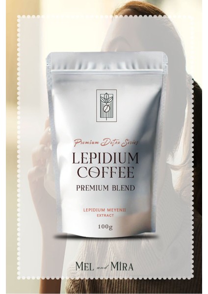 Premium Detox Series Lepidium Coffee 100G, Lepidium Içerikli Özel Formül