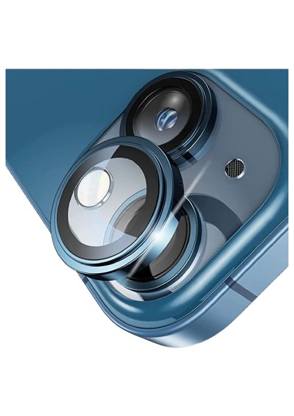 Apple Iphone 13 / Iphone 13 Mini Uyumlu Premium Safir Anti-Reflective Kamera Lens Koruyucu