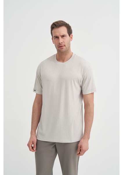 Caz 4253 Bıs Yk T-Shırt - Cazador - A.gri - Xl