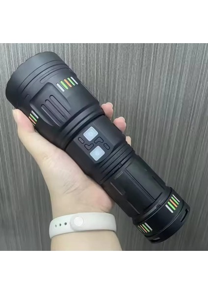 LED Şarjlı El Feneri – Güçlü Aydınlatma, Su Geçirmez, Power Bank Özellikli modelleri