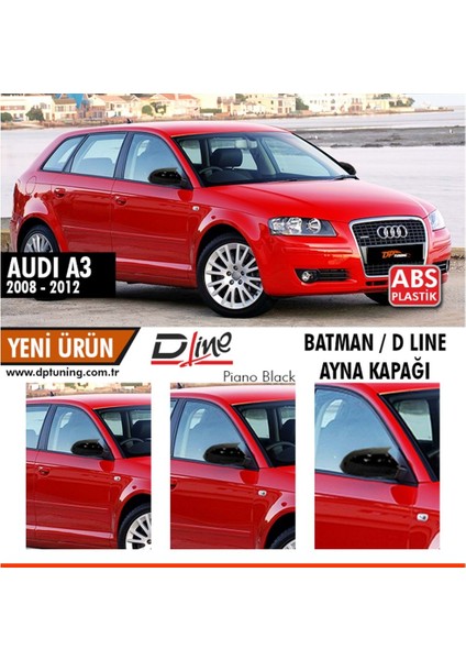 Audı A3 2008-2012 Yarasa Ayna Kapağı