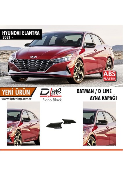 Hyundaı Elantra 2021- Sinyalsiz Yarasa Ayna Kapağı