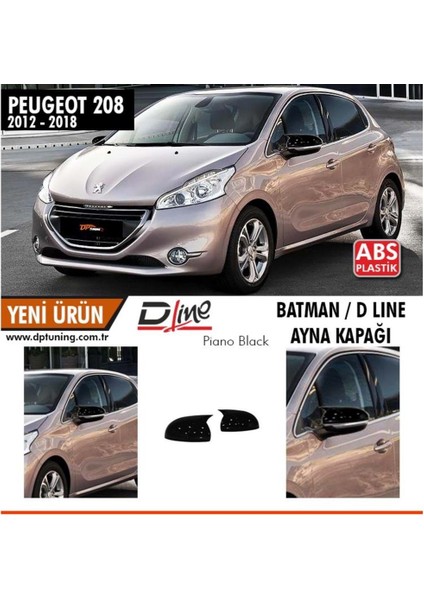 Peugeot 208 2015-2018 Yarasa Ayna Kapağı
