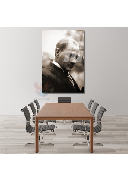 Atatürk Portresi Ev Ofis Tablosu Cam Atatürk Tablosu Ofis Hediyesi fiyatları
