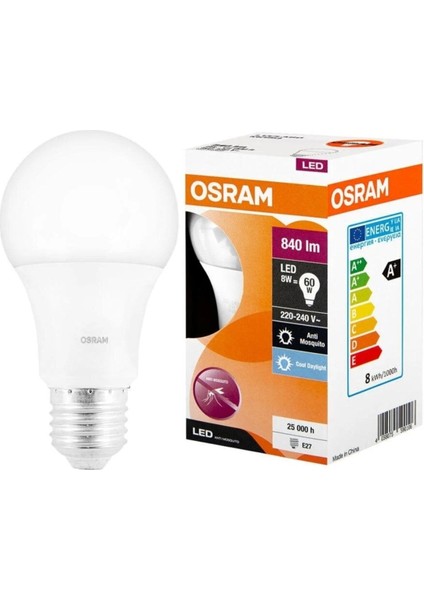 8W Sinek Kovucu LED Ampul