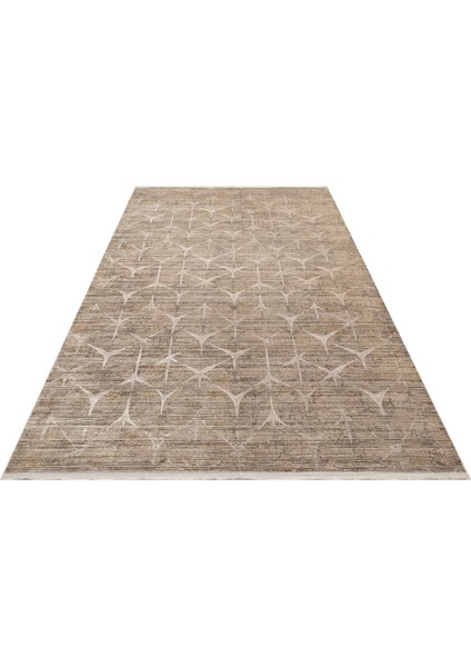 VRD 06 LATTE BEIGE - VERONA DYED - Overdyed Yumuşak İpeksi Tuşeli Yüksek Alçak Oymalı