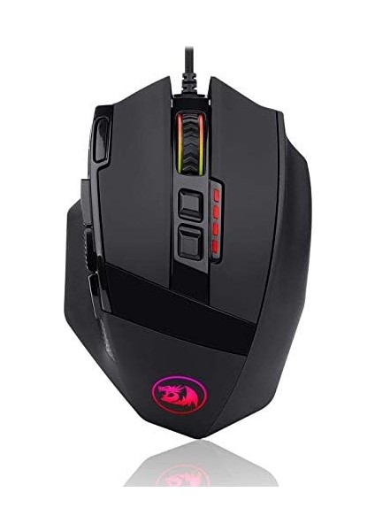 M801-RGB 12400 Dpı 9 Tuş Oyuncu Kablolu Mouse