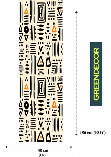 Bohem Çizgili Çiçek Yaprak Dalga Deniz Güneş Su Ay Desenli Özel Tasarım Runner Dijital Baskılı Masa Örtüsü fiyatları