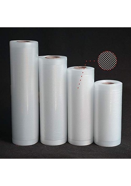 5 Metre Tırtıklı Rulo Vakum Poşeti Torbası (20 cm)