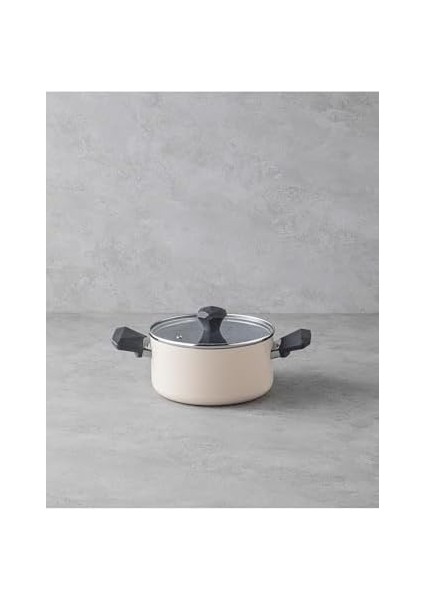 Home Prego Cerawell Tencere 20 cm Krem