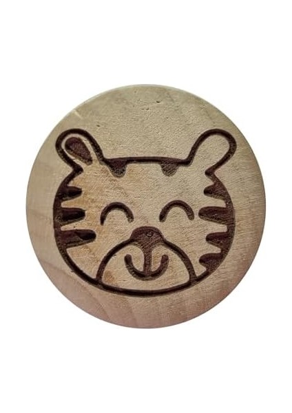 Home Ahşap Mobilya Kulp 3.8 cm Arslan Desenli Çekmece Kulpu