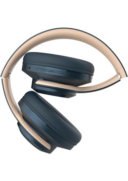 Labs BF16 Kulaklık Bluetooth 5.3, 18 Saat Oynatma, 3 Eq Mod, Hoparlör Modu (Mavi)
