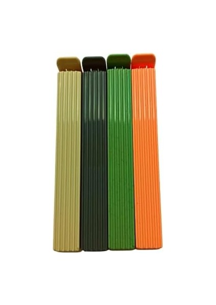 8'li Çok Renkli Pratik Poşet Klipsi, Paket, Ambalaj, Torba, Çanta Kapatıcı Plastik Kilidi, Mandalı (Karışık)