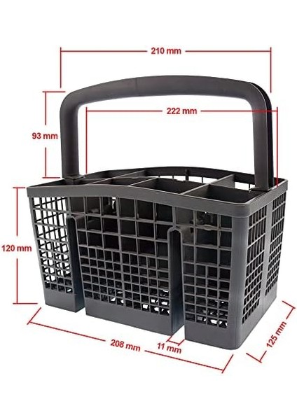 Bulaşık Makinesi Çatal Kaşık Sepeti, Arçelik & Beko ile Uyumlu