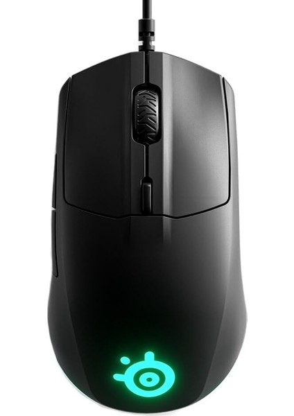 Rival 3 Gaming Mouse , 8,500 Cpı Truemove Core Optik Sensör , 6 Adet Programlanabilir Tuş , Prism Rgb Aydınlatma