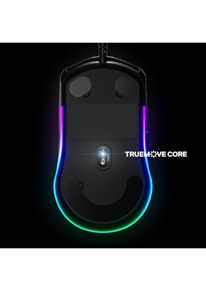 Rival 3 Gaming Mouse , 8,500 Cpı Truemove Core Optik Sensör , 6 Adet Programlanabilir Tuş , Prism Rgb Aydınlatma