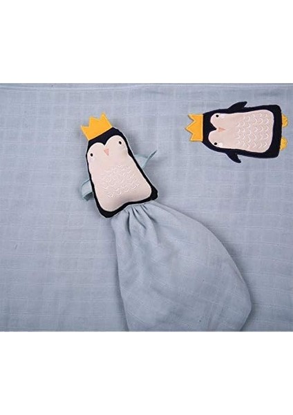 Penguen Uyku Arkadaşı + Müslin Set