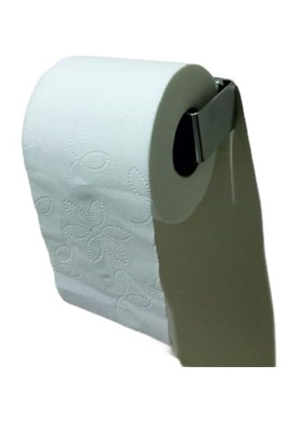 Agn Marin TK01 Tuvalet Kağıtlığı, 304 Kalite Paslanmaz Krom 6 X12+2 x 3,5 cm Et Kalınlığı 2 mm 5 Yıl Garantili + Montaj Seti (2 Dubel + 2 Paslanmaz 304 Vida + 2 Pirinç Pul + 2 Krom Kapak)