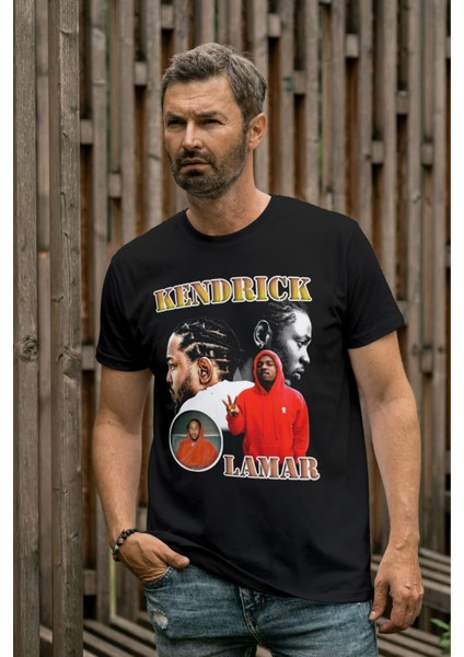Kendrick Lamar Tişört Siyah Tshirt