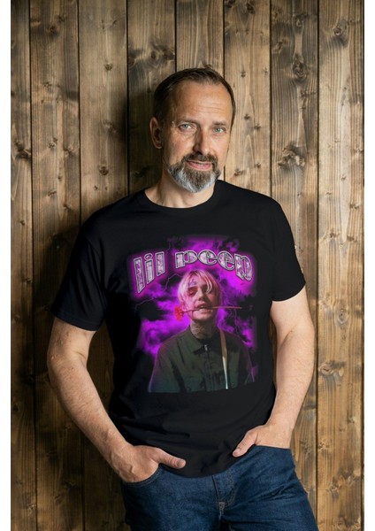 Lil Peep Tişört Siyah Tshirt