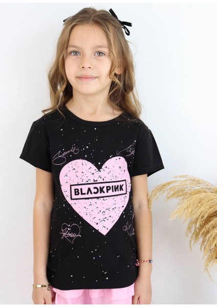 Kız Çocuk Blackpink Detay Garson Etek Takım SNM001 fırsatları