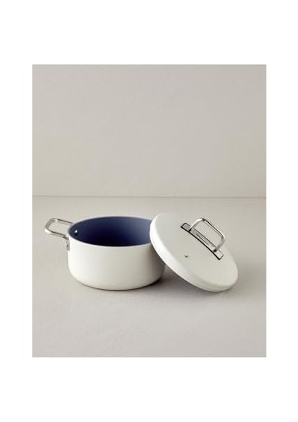 Home Luna Derin Tencere 20 cm Krem