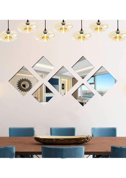 Home & Decor Kare 7 Parçalı Ayna