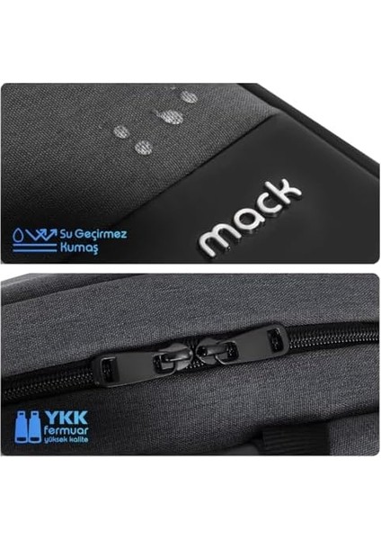 Unicity Eco MCC-1103 Çevre Dostu Laptop Sırt Çantası, Su Geçirmez Notebook Çantası, MacBook Air/pro ile Uyumlu Sırt Çantası, Erkek Kadın Bilgisayar Çantası, Siyah