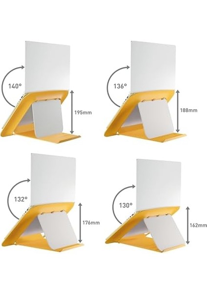 Cosy Ergo Laptop Standı, Sarı