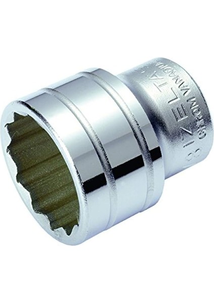 3/8" Ağır Tip Sae Lokma Anahtar On Iki Köşe