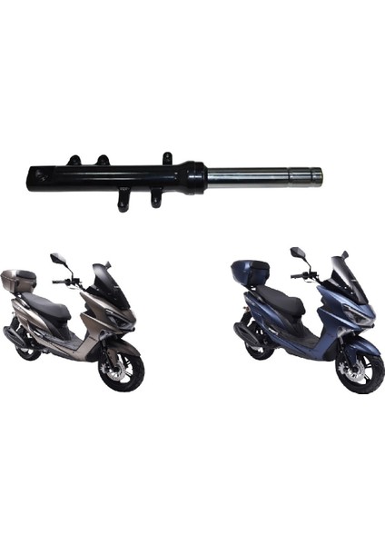 Rks - Kuba Newlight 125 ve 125 Pro Ön Amortisör Sağ