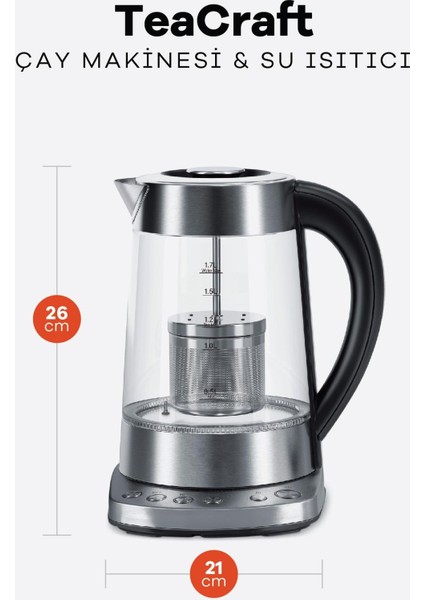 Teacraft Çay Makinesi & Su Isıtıcı fiyatları